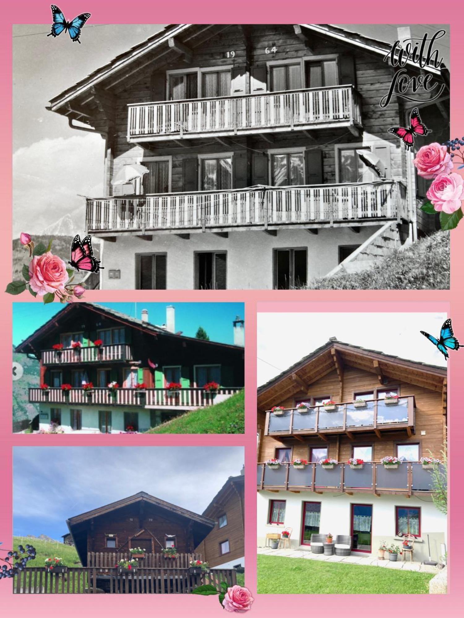 Haus Dorfblick Apartment Grachen Luaran gambar